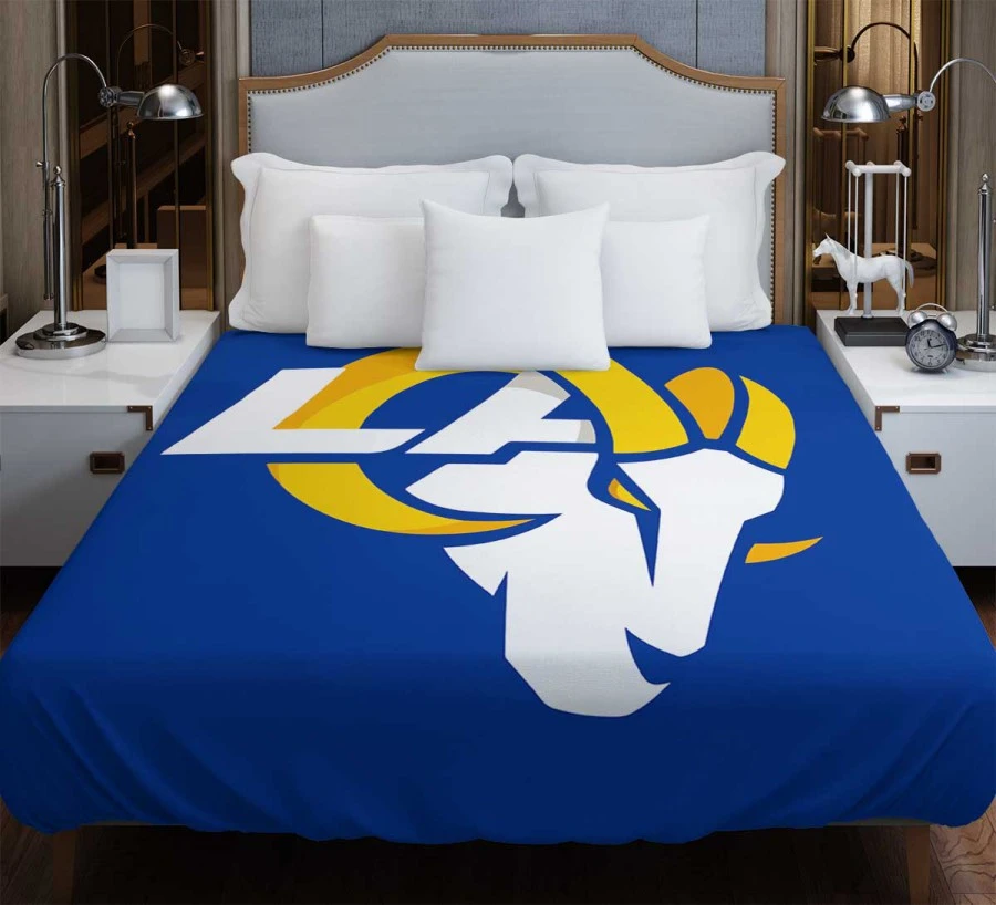 Exciting NFL Club Los Angeles Rams Duvet Cover