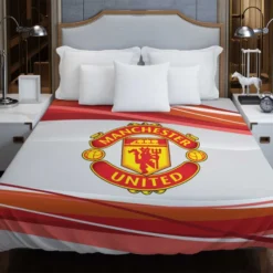 Exciting Soccer Club Manchester United FC Duvet Cover