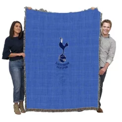 Exciting Soccer Team Tottenham Hotspur FC Woven Blanket