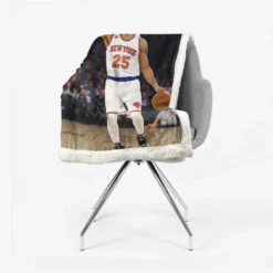 Exellelant NBA Basketball Player Derrick Rose Sherpa Fleece Blanket 2