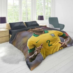 Exellent Football Player Dani Alves Duvet Cover 1