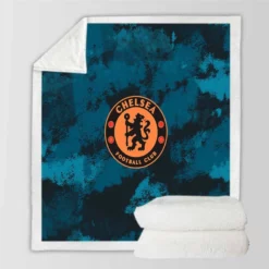 FA Cup Sport Team Chelsea FC Sherpa Fleece Blanket