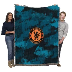 FA Cup Sport Team Chelsea FC Woven Blanket