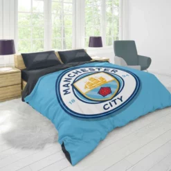 FA Cup Winning Club Manchester City FC Duvet Cover 1