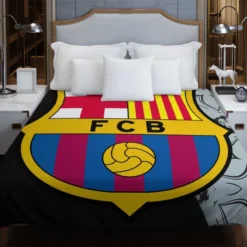 FC Barcelona Football Club Duvet Cover