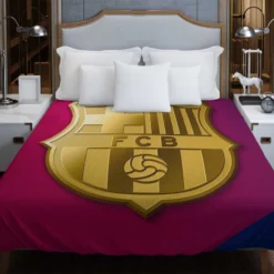 FC Barcelona Popular Spanish Football Team Duvet Cover