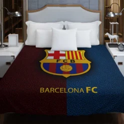 FC Barcelona Professional Spanish Football Club Duvet Cover