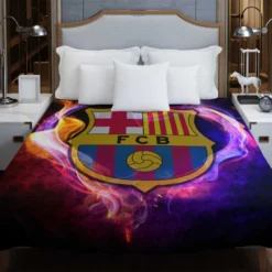 FC Barcelona Soccer Club Duvet Cover