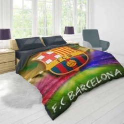 FC Barcelona Top Ranked Football Club Duvet Cover 1