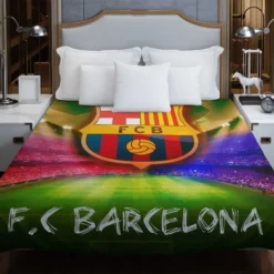 FC Barcelona Top Ranked Football Club Duvet Cover