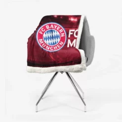 FC Bayern Munich Exciting Football Club Sherpa Fleece Blanket 2