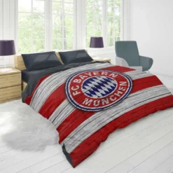 FC Bayern Munich Football Club Logo Duvet Cover 1