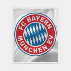 FC Bayern Munich German Football Club Sherpa Fleece Blanket 1