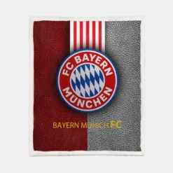 FC Bayern Munich Popular Soccer Team Sherpa Fleece Blanket 1