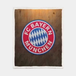 FC Bayern Munich Soccer Club Sherpa Fleece Blanket 1
