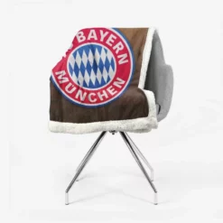 FC Bayern Munich Soccer Club Sherpa Fleece Blanket 2