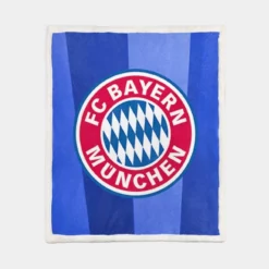 FC Bayern Munich Top Ranked Soccer Team Sherpa Fleece Blanket 1