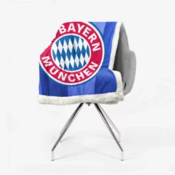 FC Bayern Munich Top Ranked Soccer Team Sherpa Fleece Blanket 2