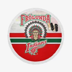FHC Golden Frolunda Indians 2018 NHL Hockey Round Beach Towel