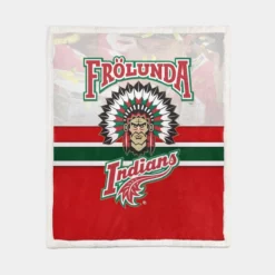 FHC Golden Frolunda Indians 2018 NHL Hockey Sherpa Fleece Blanket 1