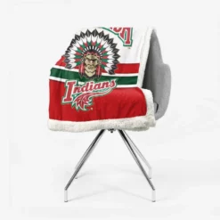 FHC Golden  Frolunda Indians NHL Hockey Sherpa Fleece Blanket 2