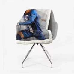 FIFA 23 Kylian Mbappe PSG Football Sherpa Fleece Blanket 2