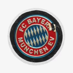 FIFA Club World Cup Winning Team FC Bayern Munich Round Beach Towel
