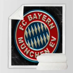 FIFA Club World Cup Winning Team FC Bayern Munich Sherpa Fleece Blanket