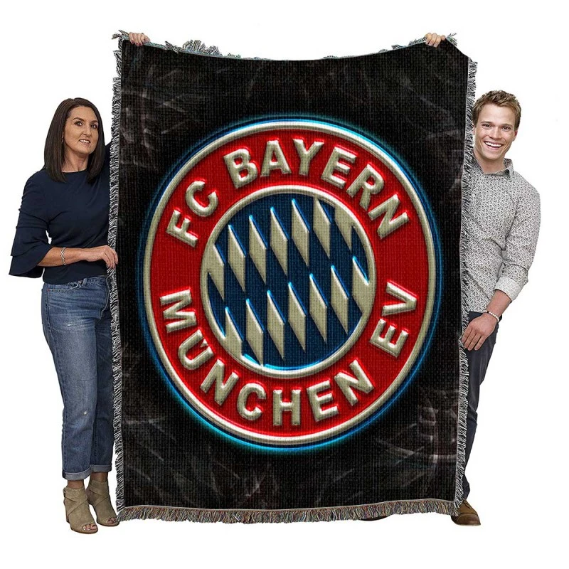 FIFA Club World Cup Winning Team FC Bayern Munich Woven Blanket