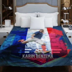 FIFA Football Player Karim Benzema Duvet Cover