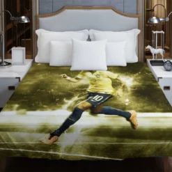 FIFA World Cup Footballer Neymar Duvet Cover