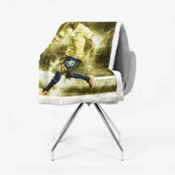 FIFA World Cup Footballer Neymar Sherpa Fleece Blanket 2