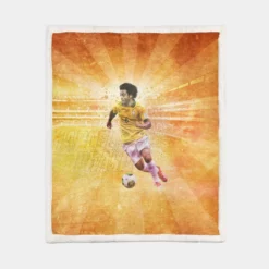 FIFPro World XI Football Player Marcelo Vieira Sherpa Fleece Blanket 1