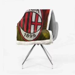 Famous Football Club in Italy AC Milan Sherpa Fleece Blanket 2