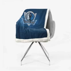 Famous NBA Basketball Team Dallas Mavericks Sherpa Fleece Blanket 2