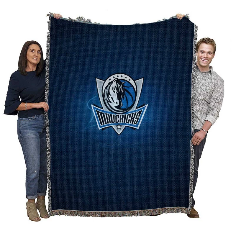 Famous NBA Basketball Team Dallas Mavericks Woven Blanket