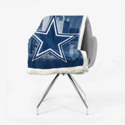 Famous NFL Football Club Dallas Cowboys Sherpa Fleece Blanket 2
