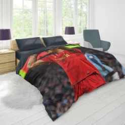 Fast FA Cup Soccer Player Roberto Firmino Duvet Cover 1