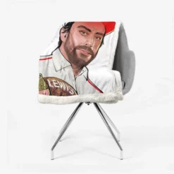 Fernando Alonso Energetic Spanish Formula 1 Player Sherpa Fleece Blanket 2