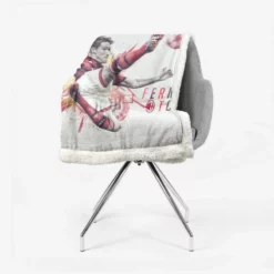 Fernando Torres Competitive AC Milan Football Player Sherpa Fleece Blanket 2