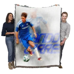 Fernando Torres La Liga Football Player Woven Blanket