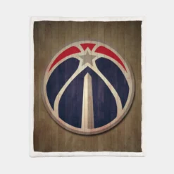 Finals MVP Basketball Club Washington Wizards Sherpa Fleece Blanket 1