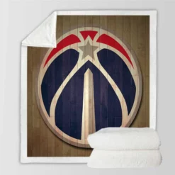 Finals MVP Basketball Club Washington Wizards Sherpa Fleece Blanket