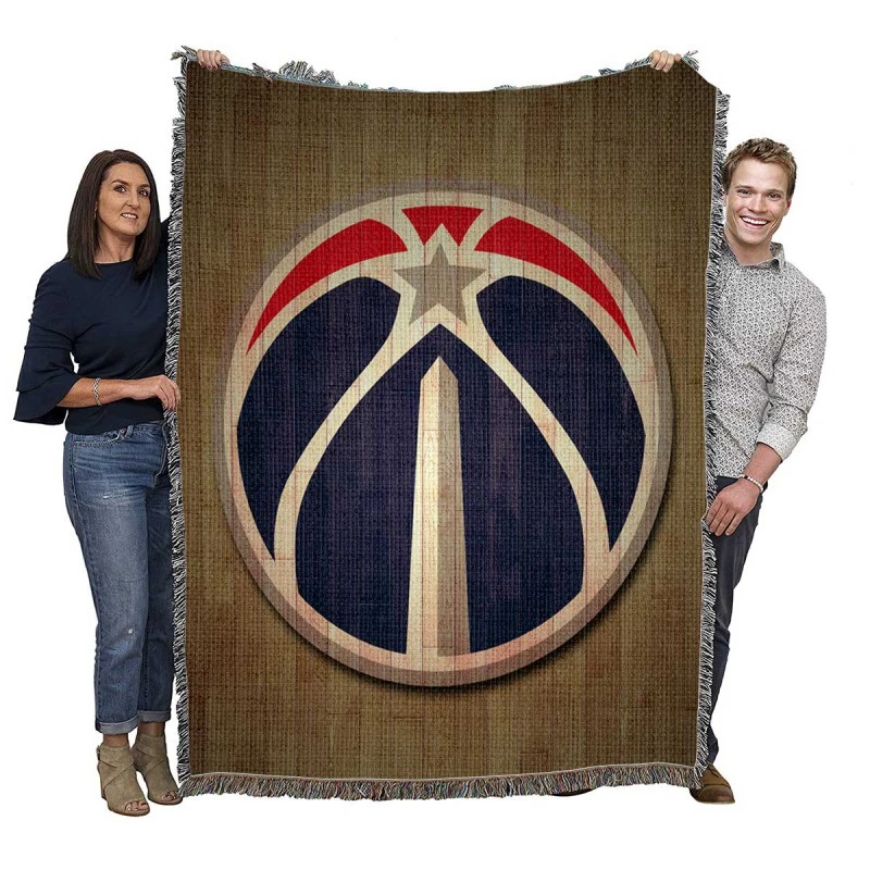 Finals MVP Basketball Club Washington Wizards Woven Blanket