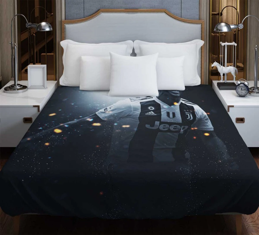 Flexible Juventus Football Player Cristiano Ronaldo Duvet Cover