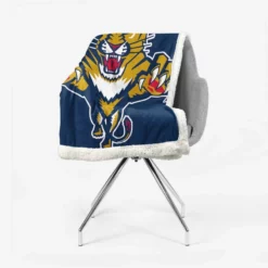 Florida Panthers Exellelant NHL Hockey Club Sherpa Fleece Blanket 2