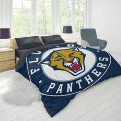 Florida Panthers Professional NHL Hockey Team Duvet Cover 1