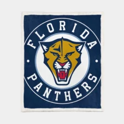 Florida Panthers Professional NHL Hockey Team Sherpa Fleece Blanket 1