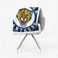 Florida Panthers Professional NHL Hockey Team Sherpa Fleece Blanket 2