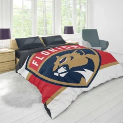 Florida Panthers Top Ranked NHL Hockey Club Duvet Cover 1